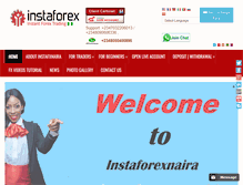 Tablet Screenshot of instafxnaira.com